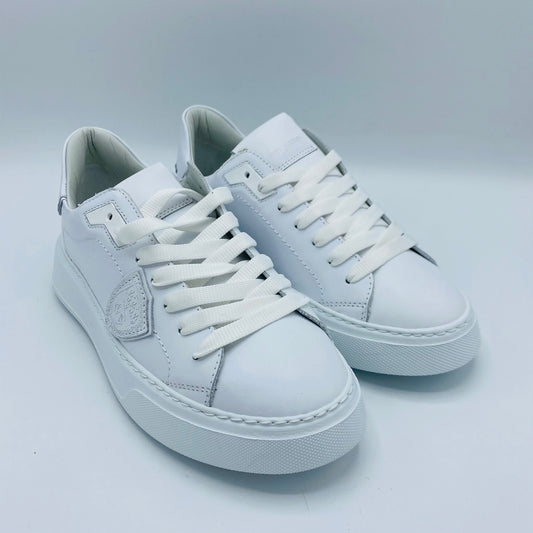 Sneaker Temple total white Philippe Model