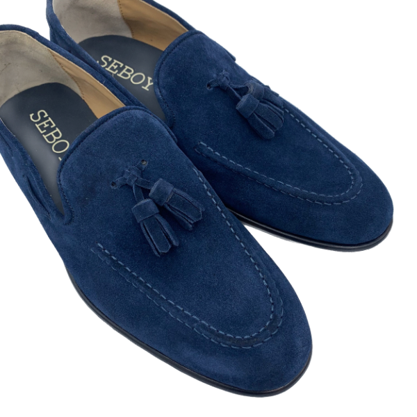 Mocassino Seboy's Dover nappine velour